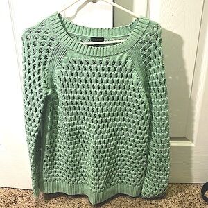 TALBOTS open stitch sweater